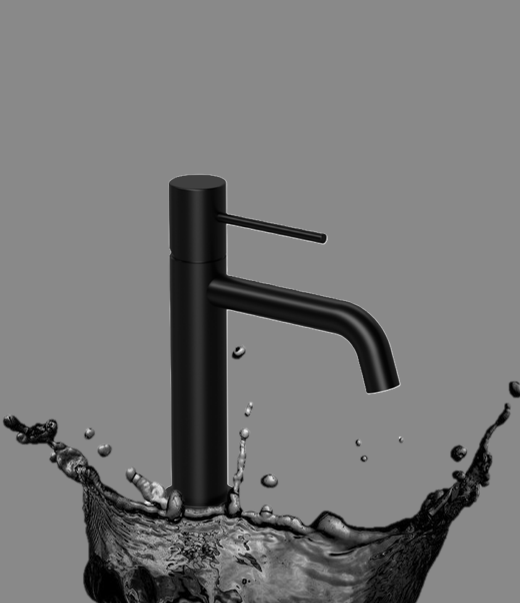 Ծորակ լվացարանի Raiber Premium, Graceful RPB-001,սև