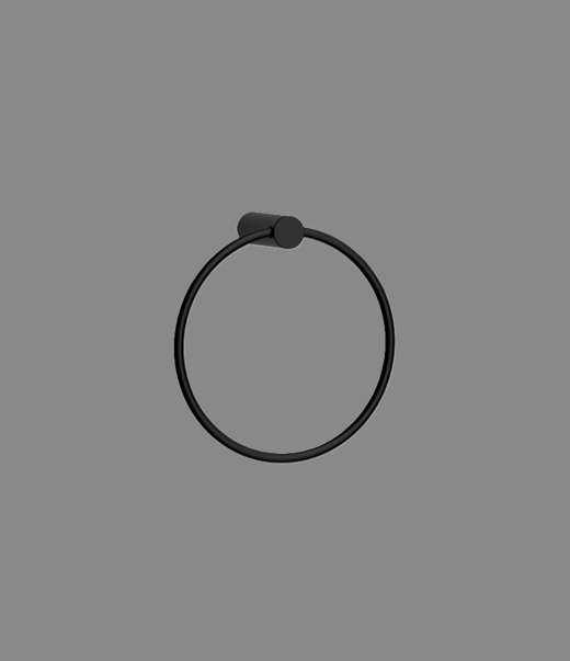 Բաղնիքի օղակ Raiber prem RPB-80006,սև