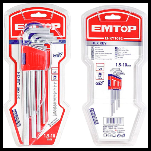 Շեստիգրան հավաքածու 1.5-10մմ 9 հատ