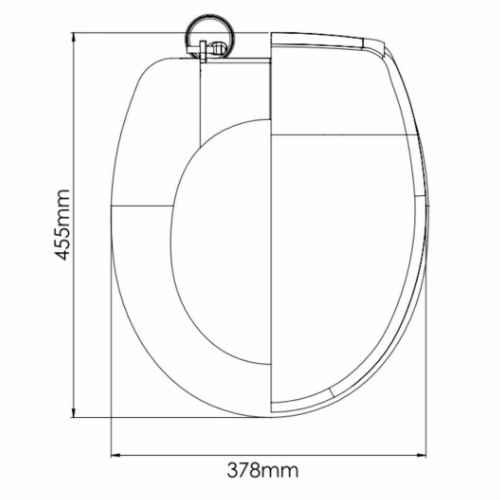Կոնքամանի կափարիչ KING