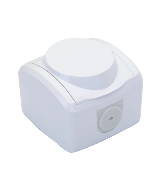 Վարդակ պատի վրայի կափարիչով DE-PA 