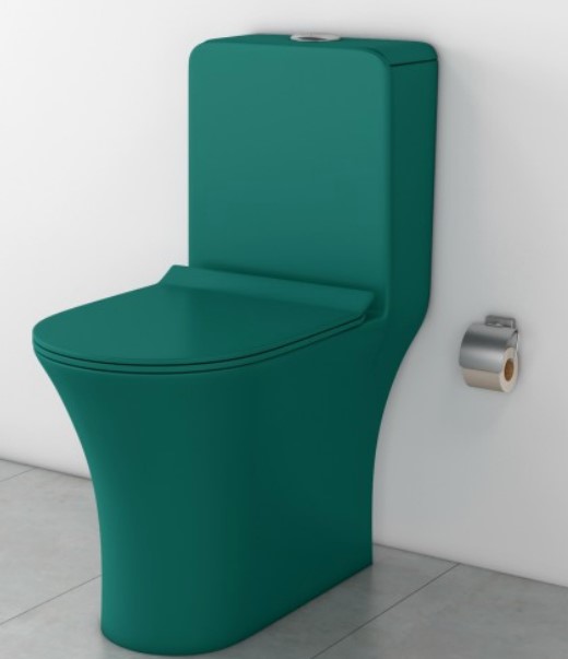 Զուգարան AGOSTO-1009 GREEN Matt P TRAP 