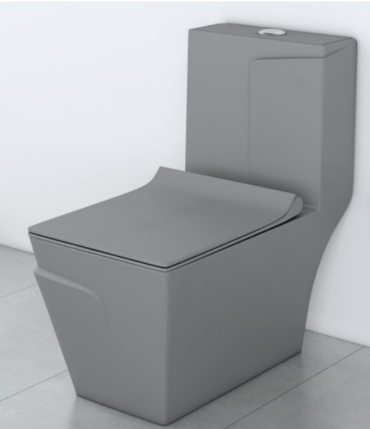 Զուգարան CAMILIA-1013 GREY P TRAP GLOSSY 
